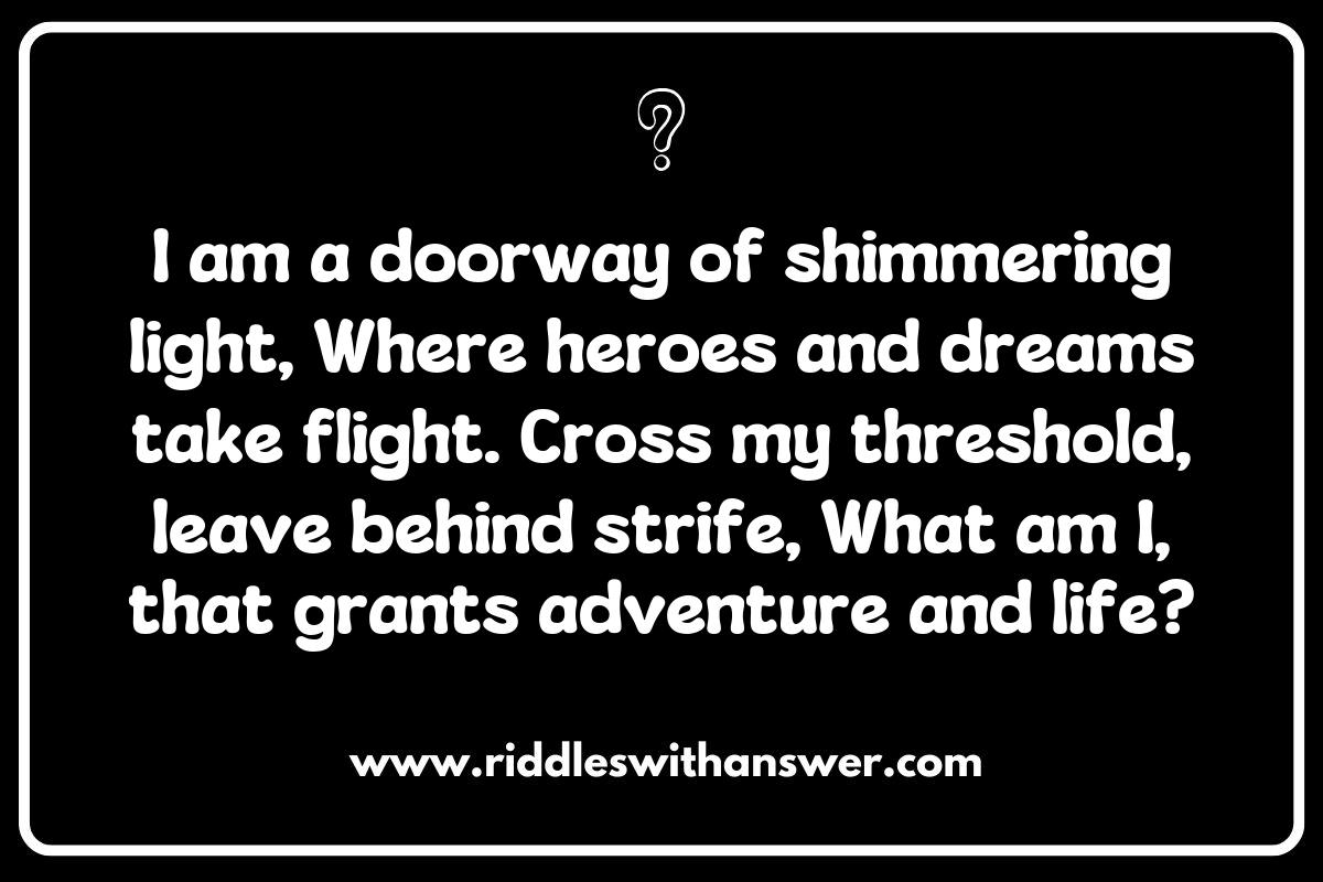 Exploring Mythology: Magical Portal Riddles from Ancient Tales
