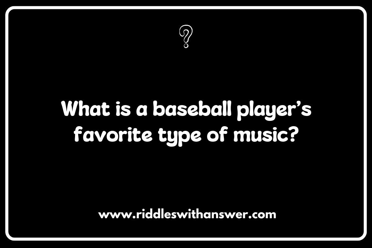 Exploring the Fun of Baseball Riddles for Kids