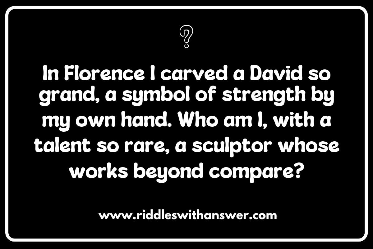 Exploring the Genius of Renaissance Artists Through Riddles