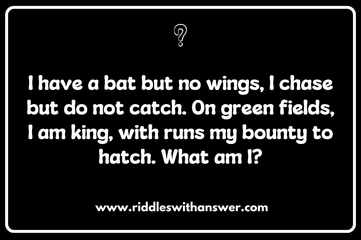 Exploring the History of Cricket Through Riddles