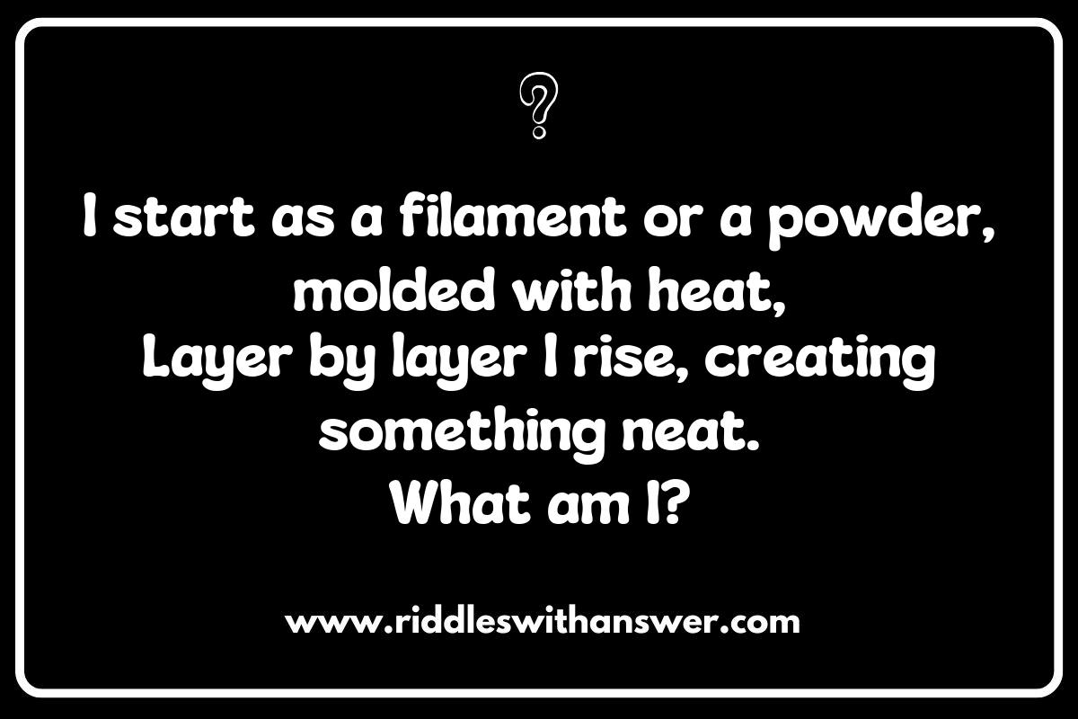 Exploring the Materials Behind 3D Printing Technology Riddles