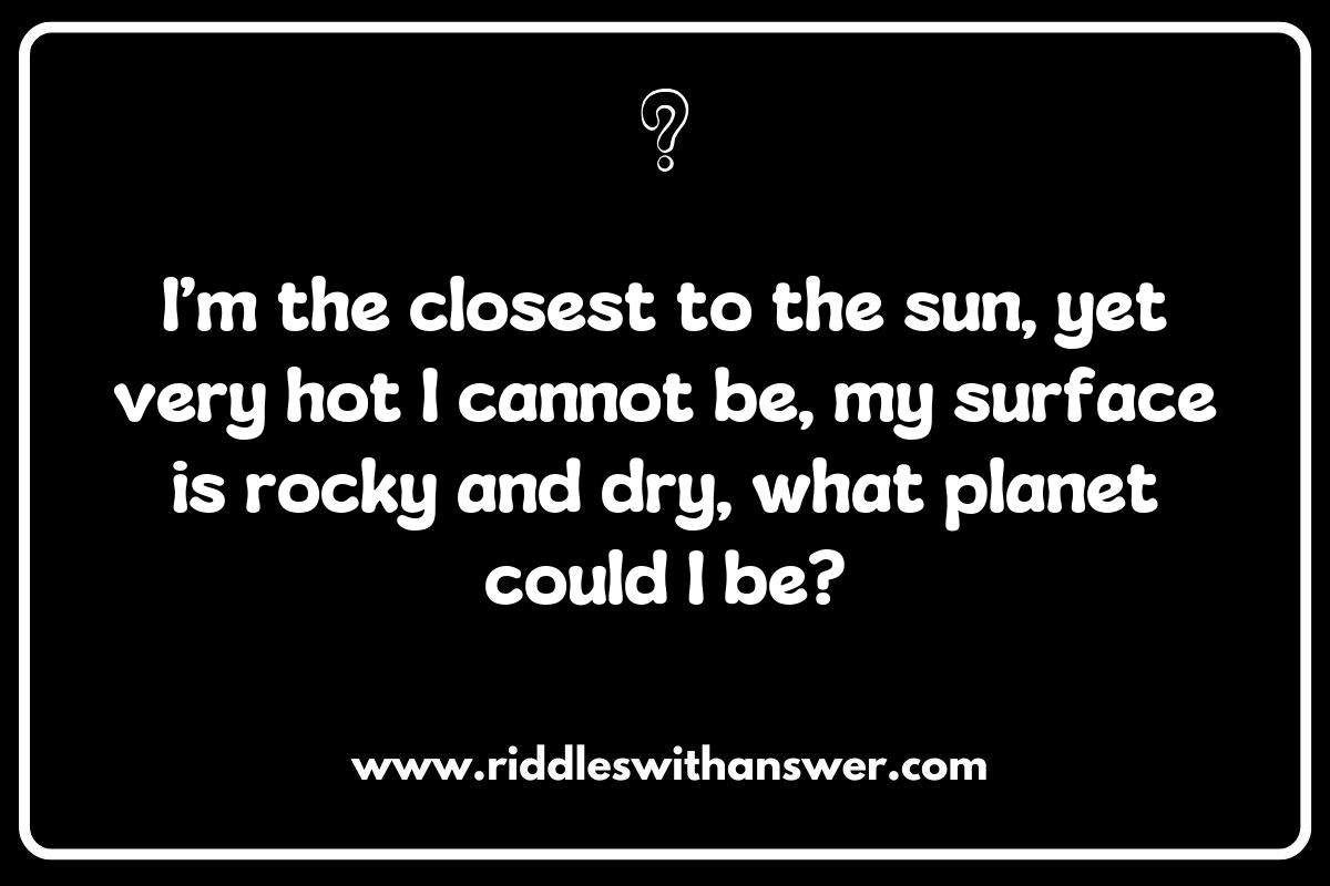 Exploring the Mysteries of Planets in the Solar System Riddles