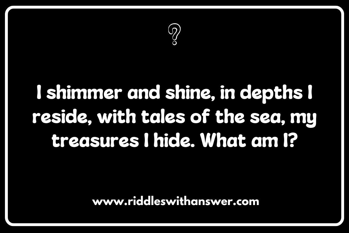 Exploring the Ocean: Riddles Inspired by Underwater Fantasy Realms