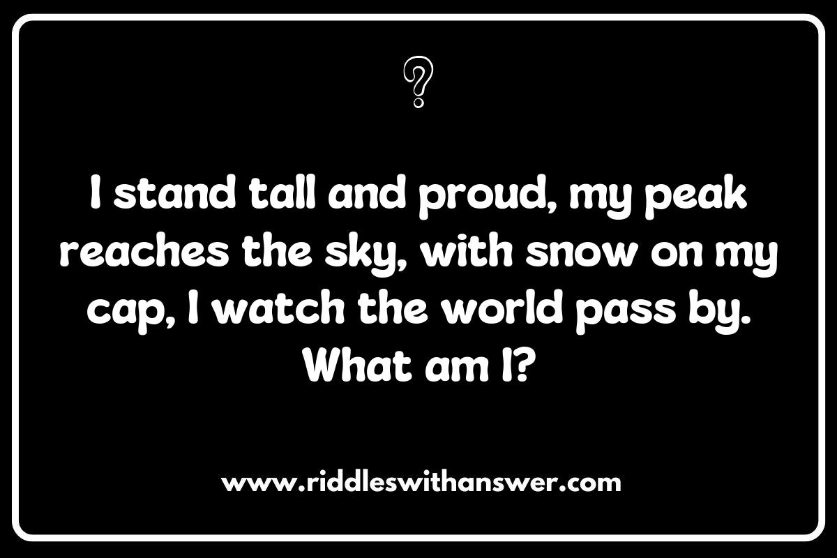 Family Fun: Mountain Riddles for Kids and Adults Alike