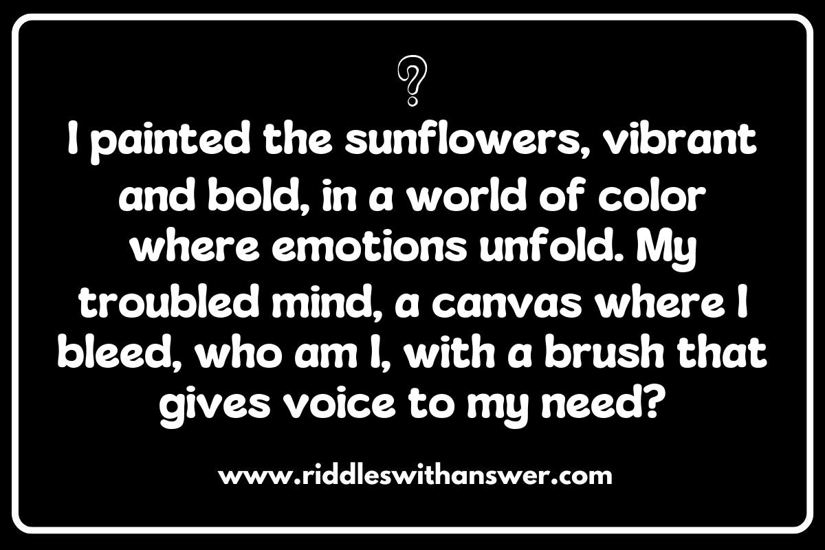 Famous Artists Riddles: Discovering Hidden Meanings in Artistic Creations