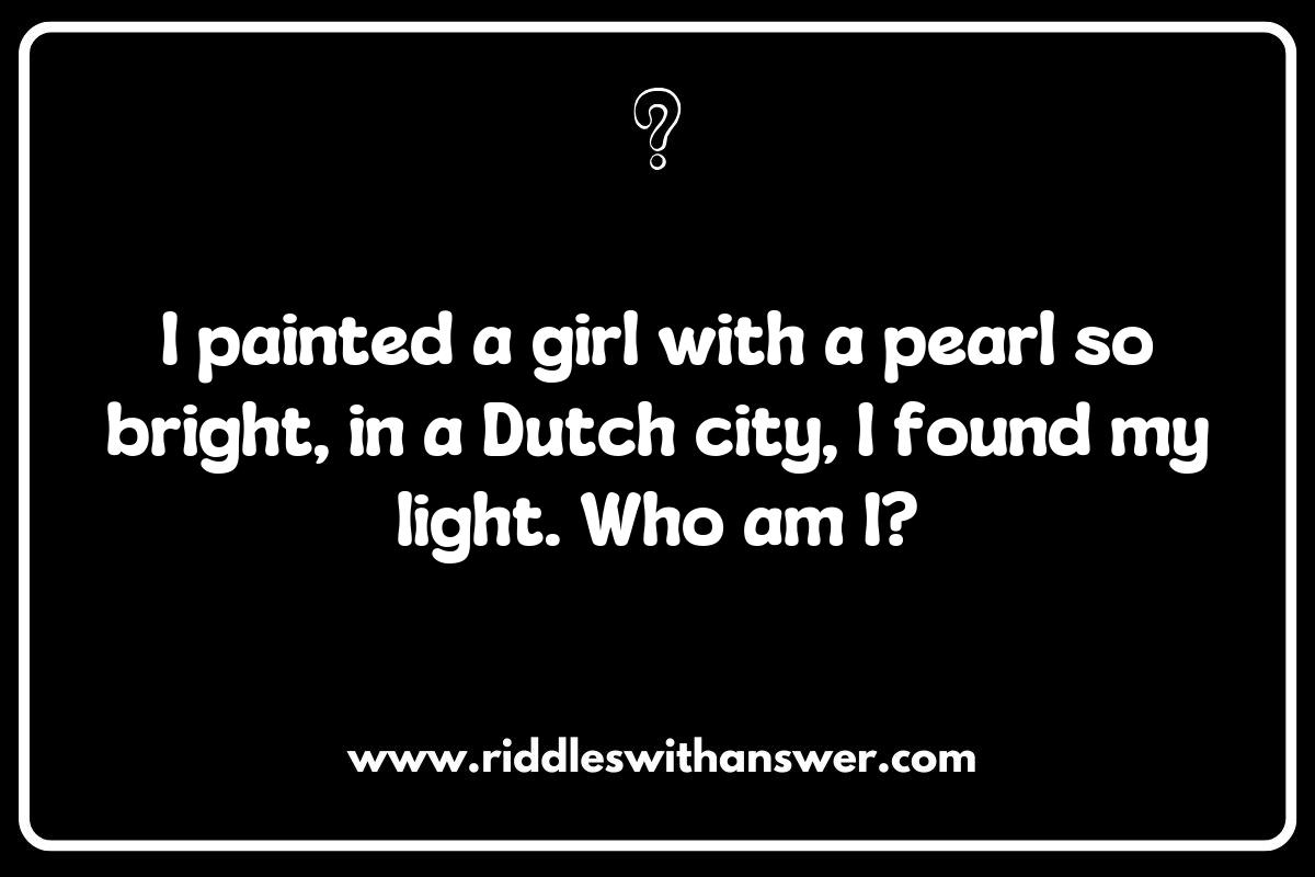 Famous Artists Riddles: Unraveling the Masterpieces Behind the Mystery