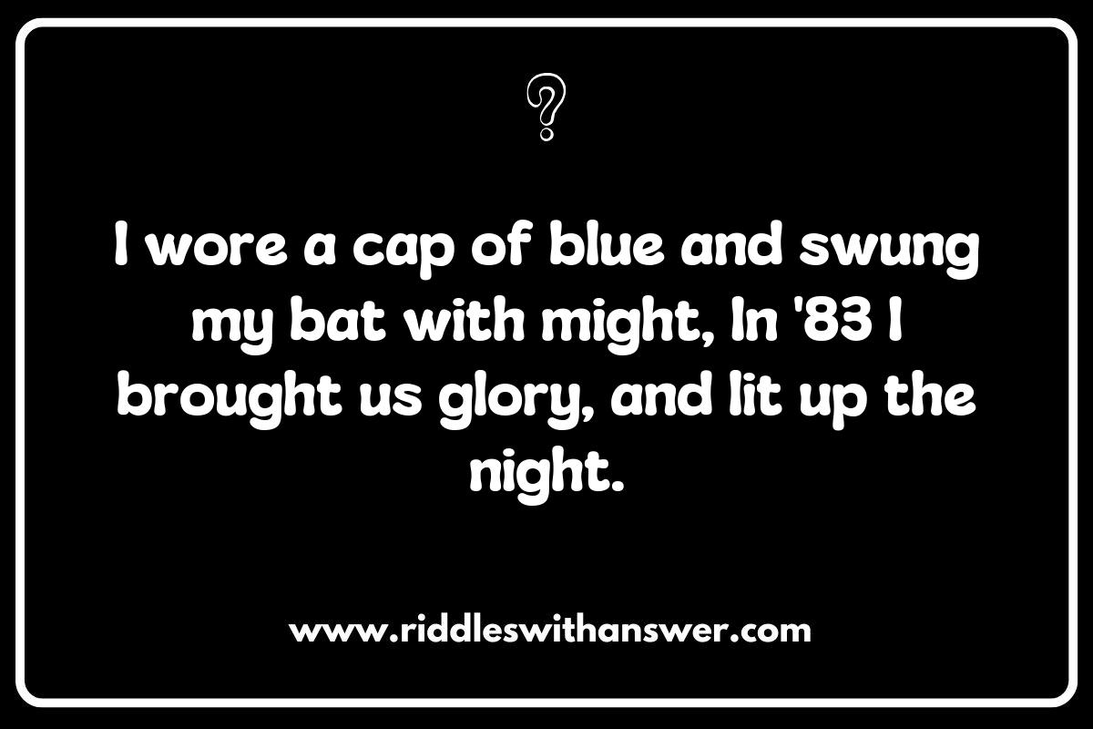 Famous Cricketers and Their Stories: Riddles to Challenge You
