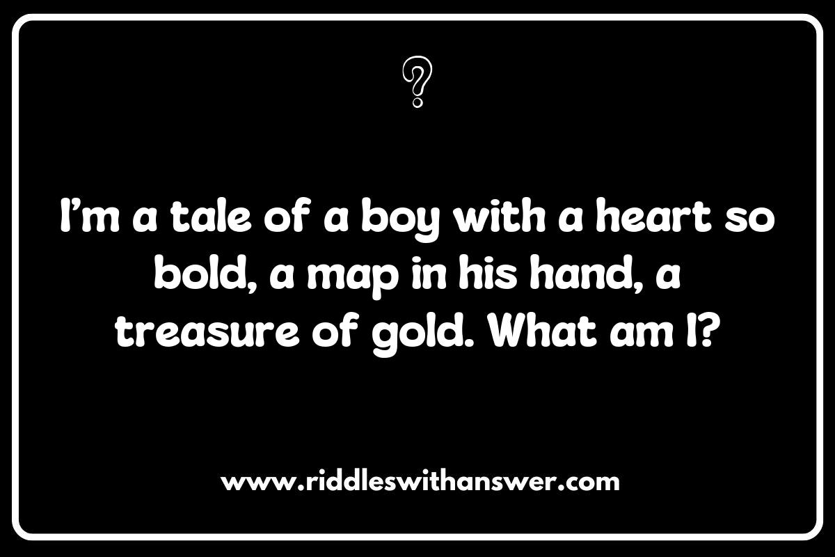 Famous Hidden Treasure Map Riddles from Literature and Folklore