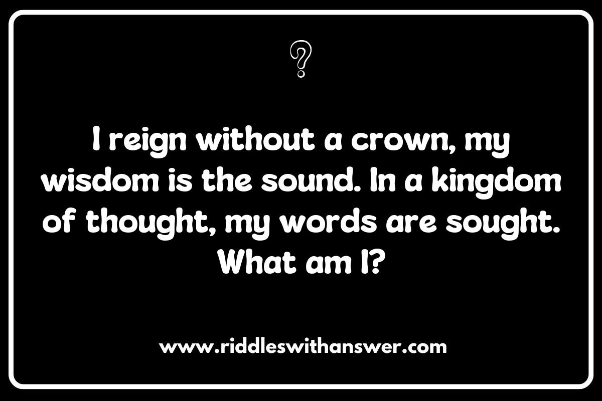 Famous Quotes and Sayings in Royal Families Riddles