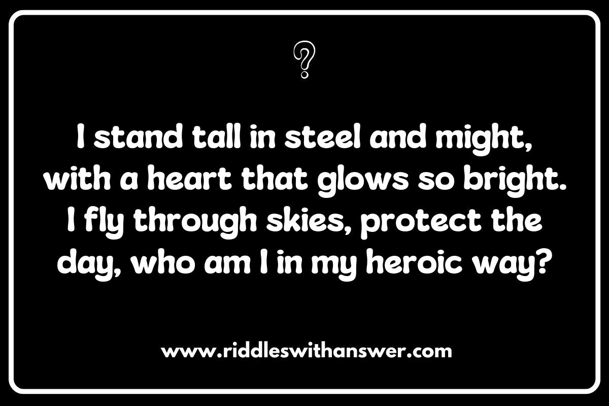 Famous Robot Superhero Riddles: Can You Guess Them All?