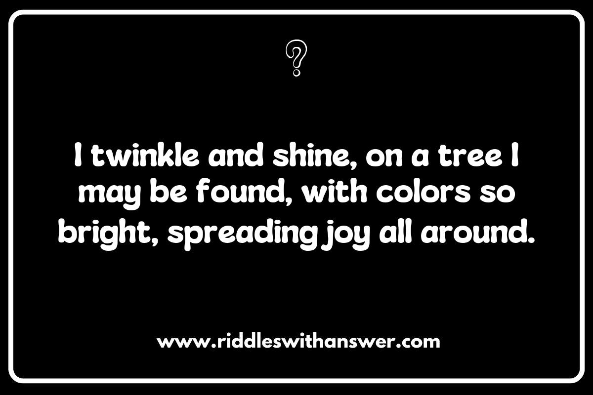 Festive Flair: Seasonal What Am I Riddles for Holiday Gatherings