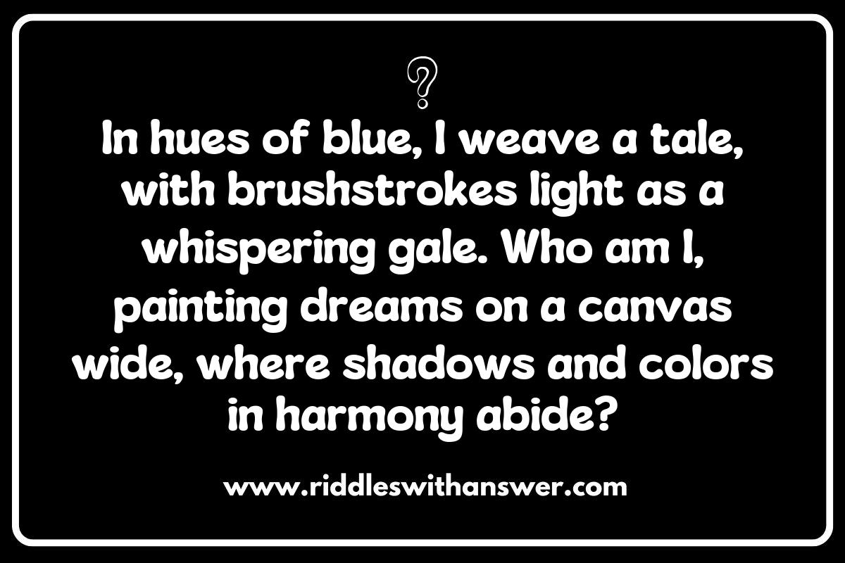 Fictional Artists: Inventive Riddles Featuring Imaginary Painters