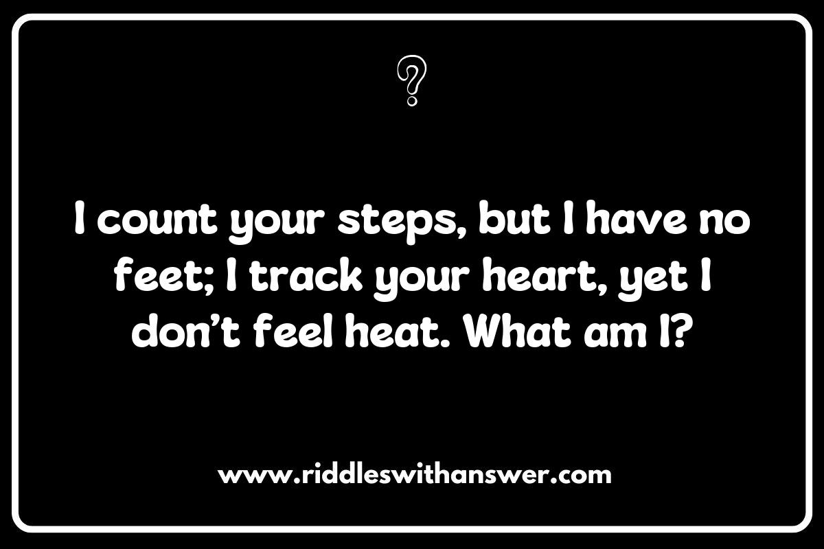 Fitness Tracking Fun: Engaging Smartwatches Riddles for Health Enthusiasts