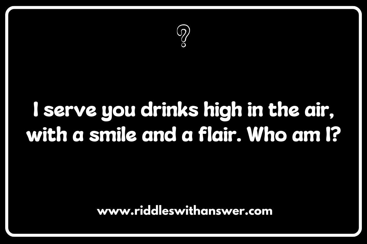 Flight Attendant Riddles: A Journey Through the Skies