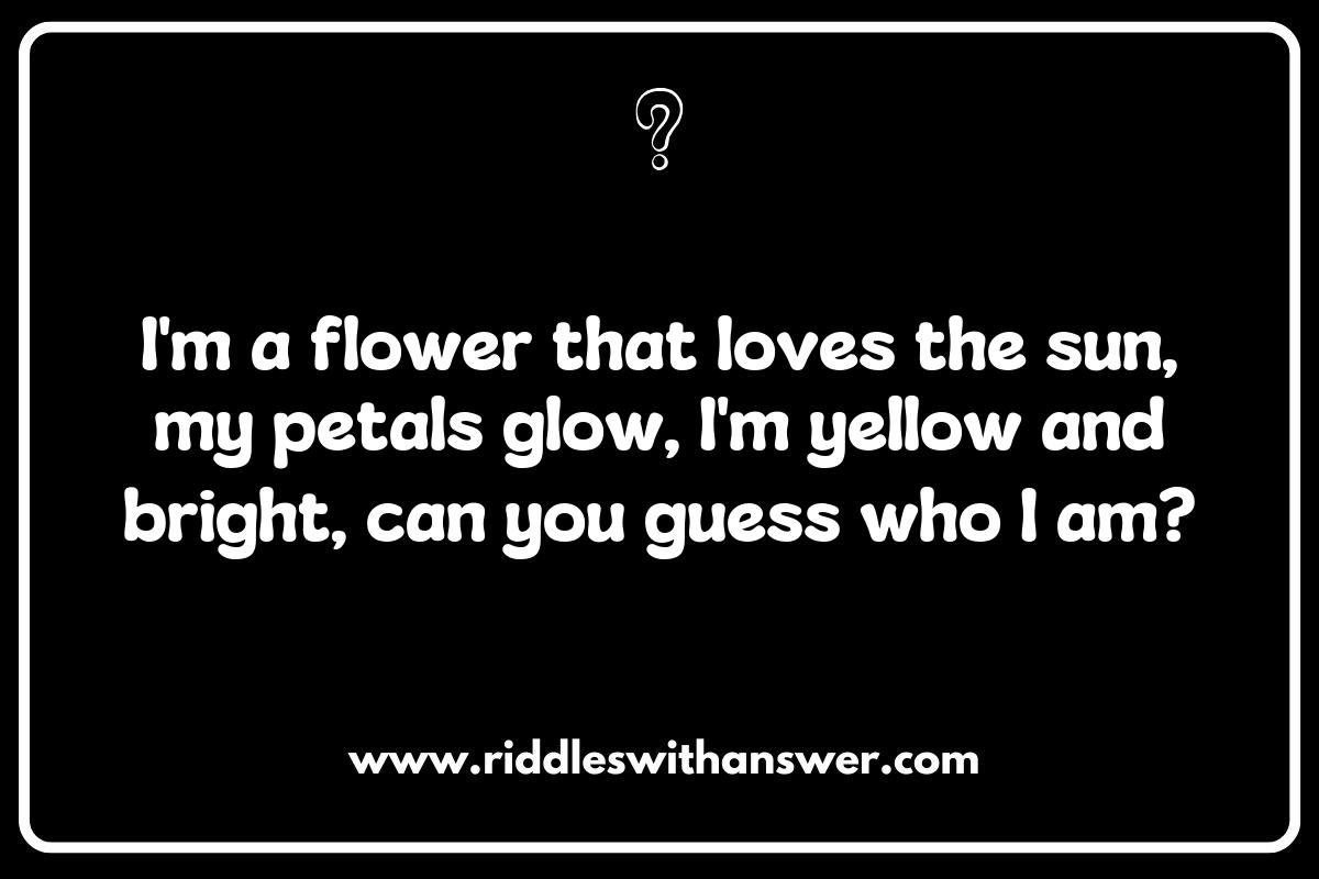 Flower Riddles for Kids: Fun and Educational Puzzles for Young Minds
