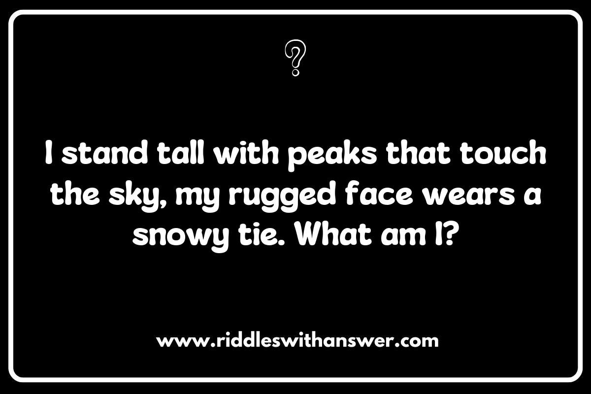 From Mountains to Valleys: Shapes in Nature Riddles Inspired by Landscapes
