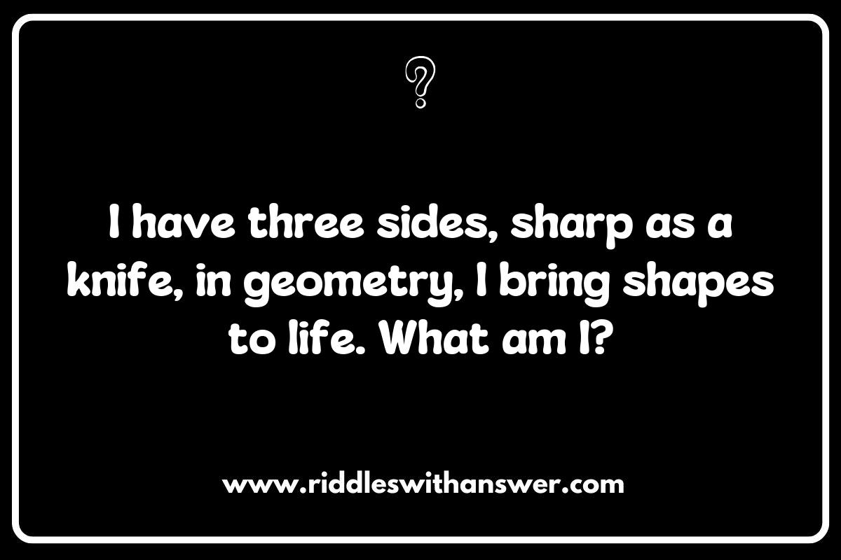 From Triangles to Hexagons: A Riddle Journey Through Polygon Shapes