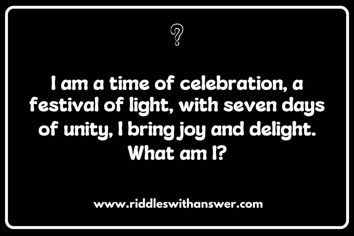 Fun Kwanzaa Riddles for Family Gatherings and Celebrations