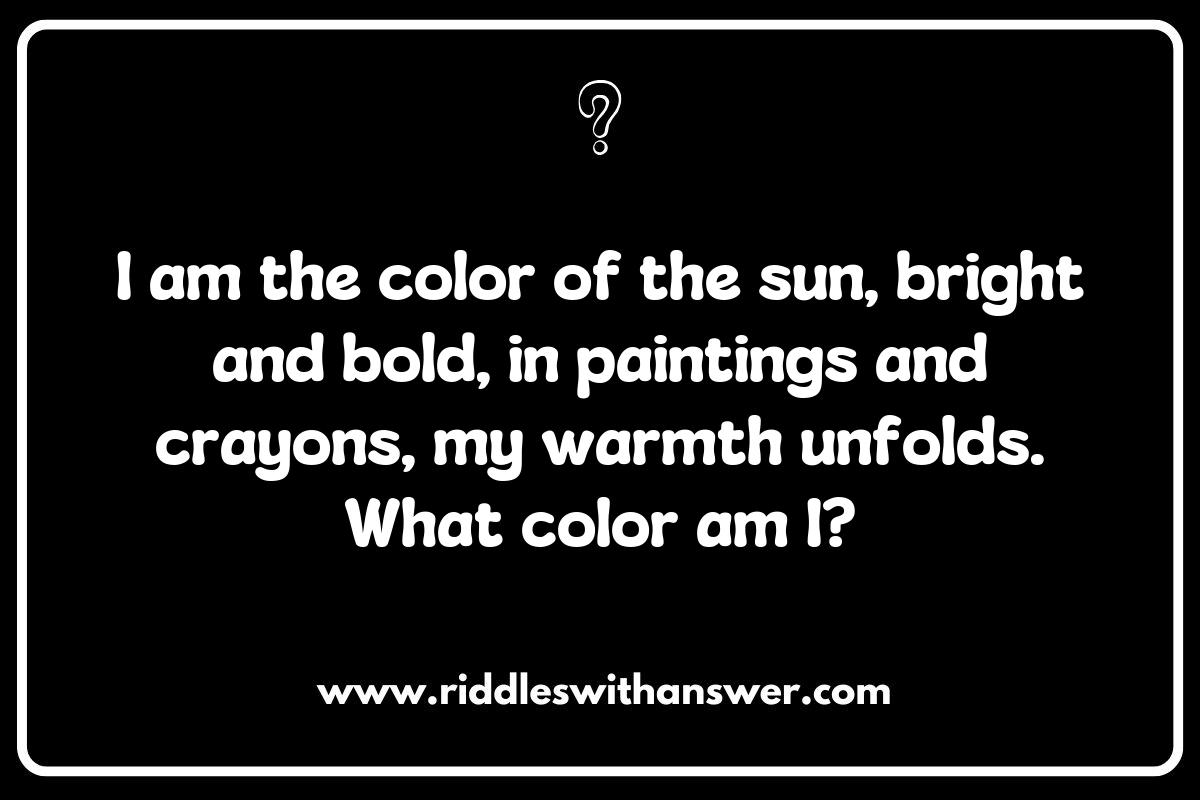 Fun and Educational Primary Colors Riddles for Kids