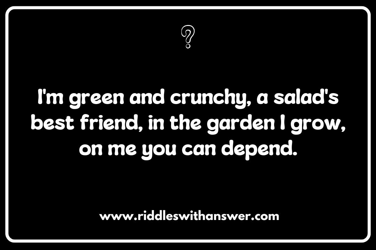 Garden Delights: Creative Vegetable Riddles with Answers