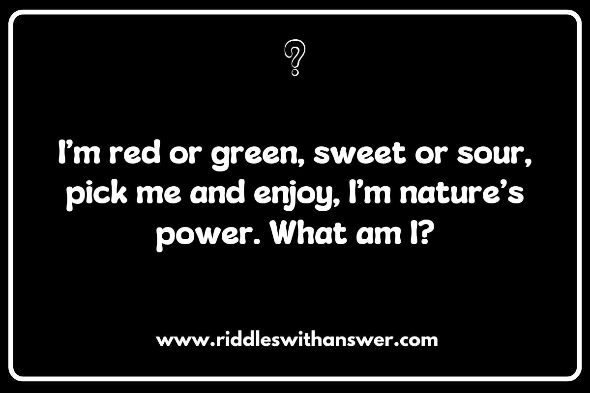Garden Mysteries: Riddles about Fruits and Vegetables Grown in Your Backyard