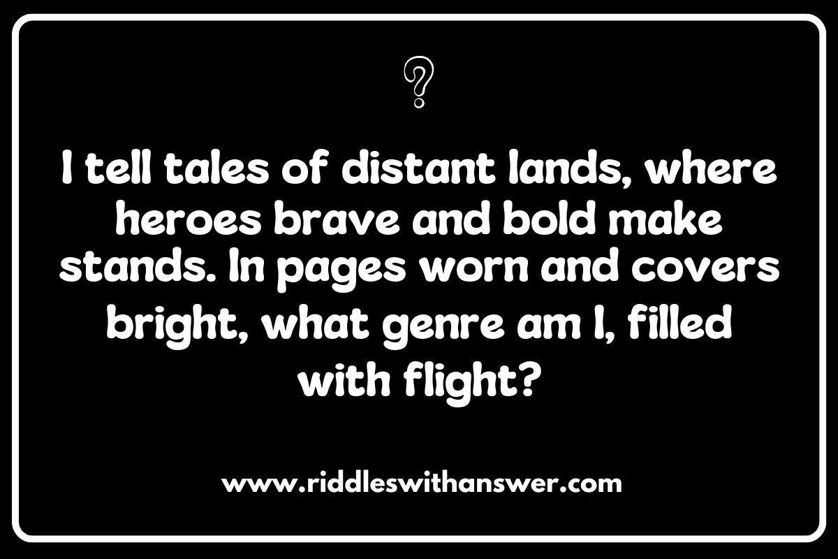 Genres Galore: Diverse Writer and Author Riddles Across Literary Categories