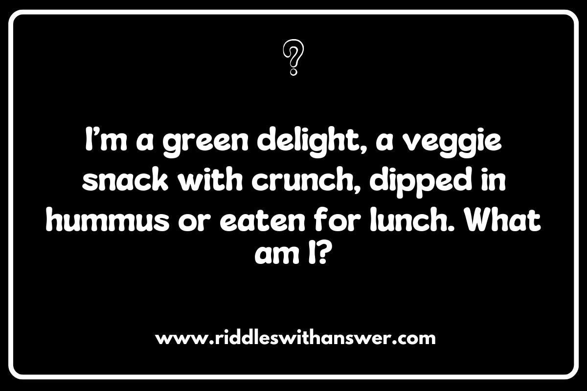 Global Flavors: Riddles Inspired by International Healthy Snack Choices