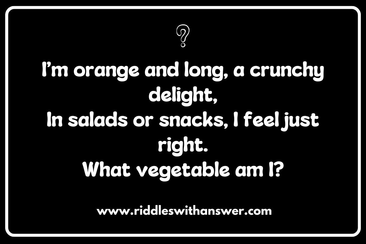 Guess the Vegetable Riddles: Perfect for Virtual Gatherings and Challenges
