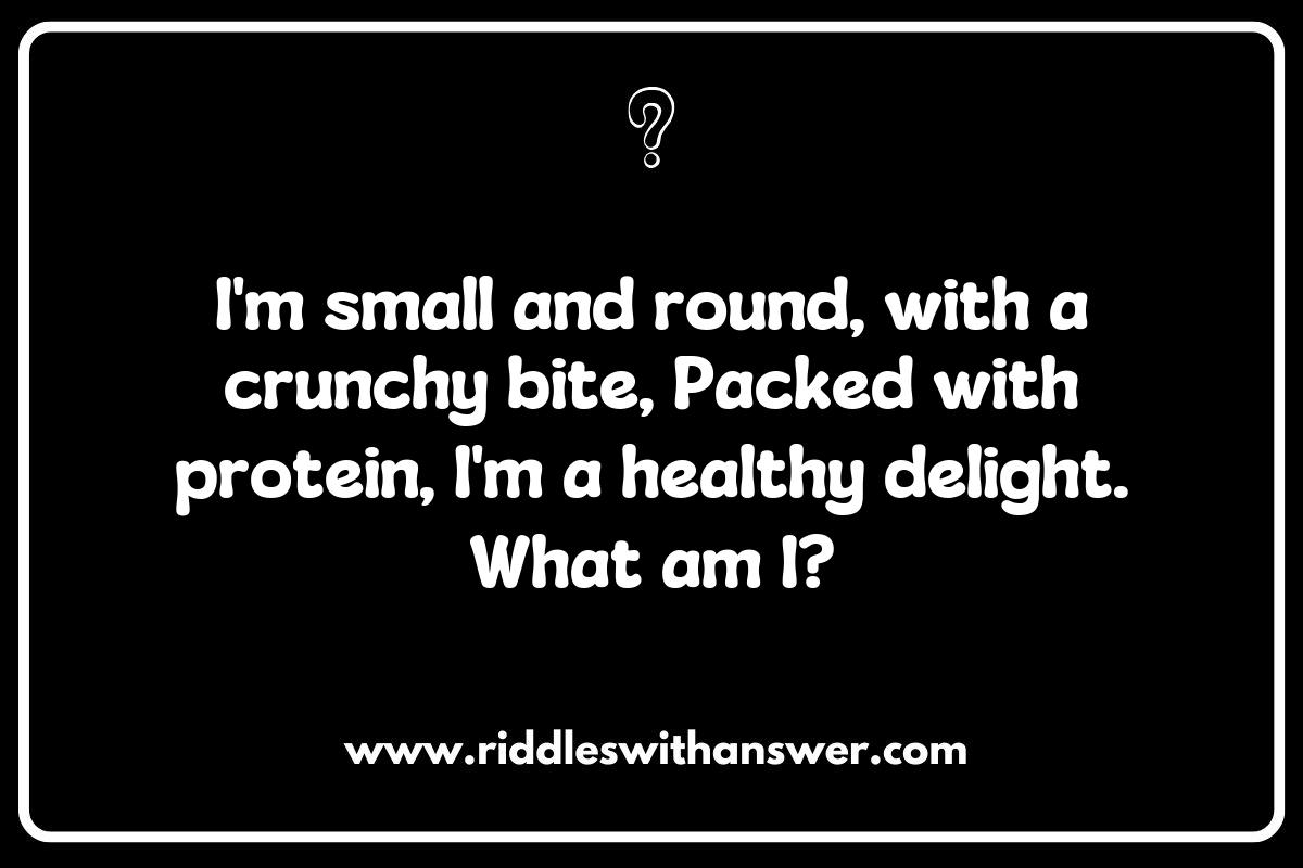 Healthy Snacks That Crunch: Riddles to Tickle Your Taste Buds