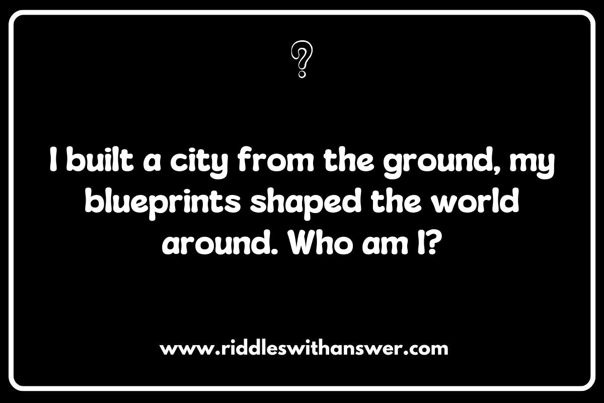 Historical Figures in Construction: Riddles Celebrating Industry Pioneers