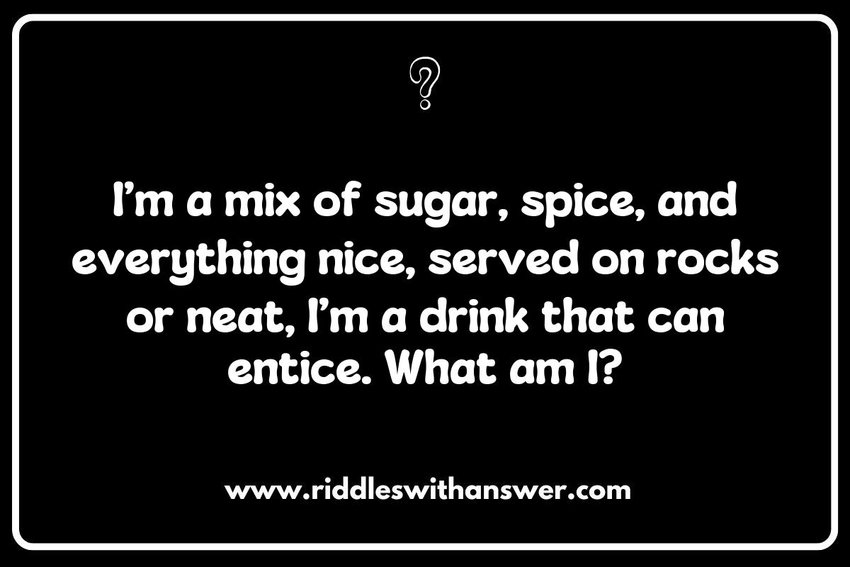 History and Legends: Riddles Inspired by Iconic Famous Drinks
