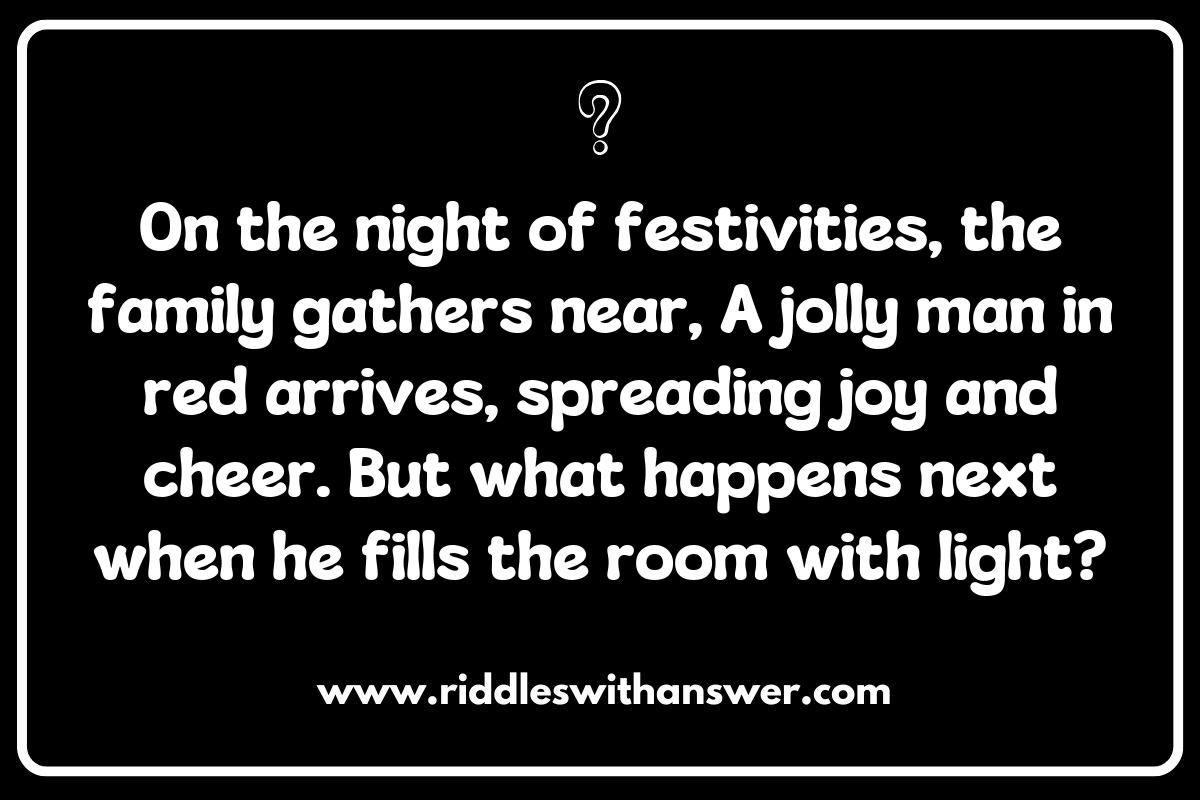 Holiday-themed What Happens Next Riddles for Family Gatherings