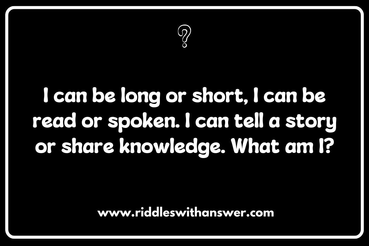 How to Craft Your Own Educational What Am I Riddles