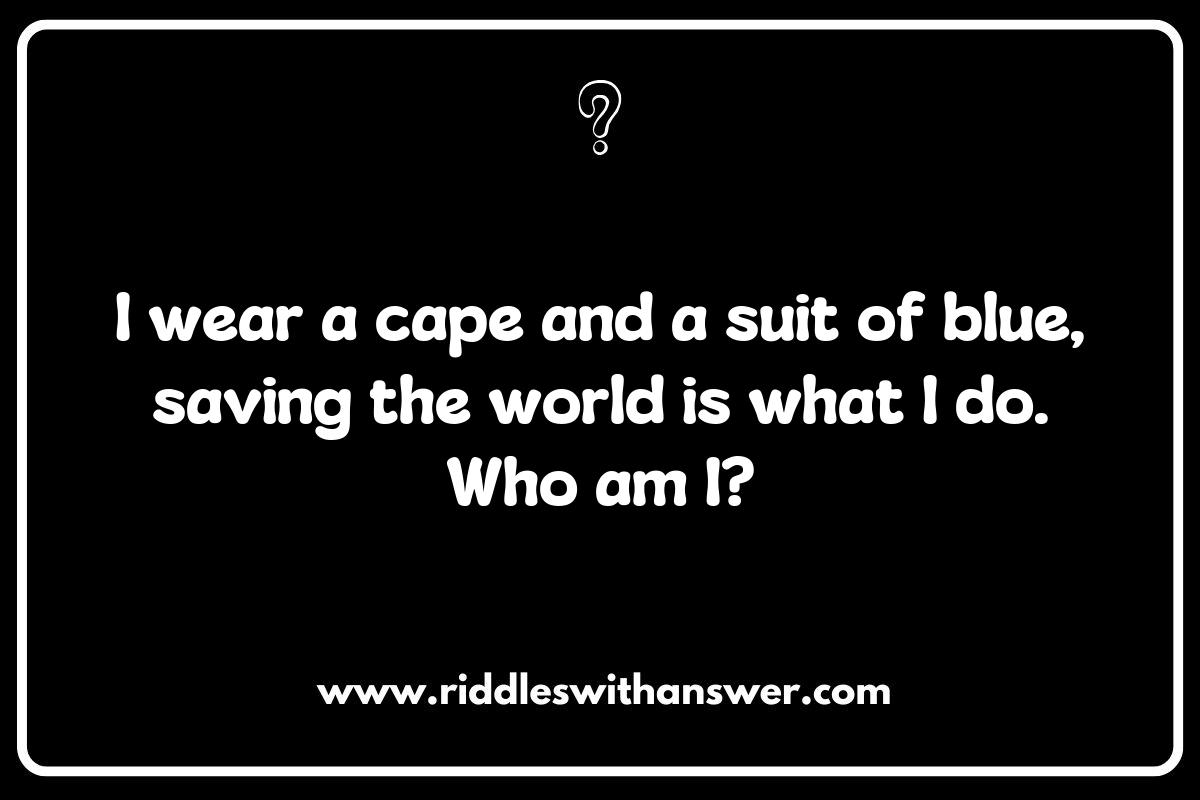 Iconic Flying Superhero Riddles from Comic Book History