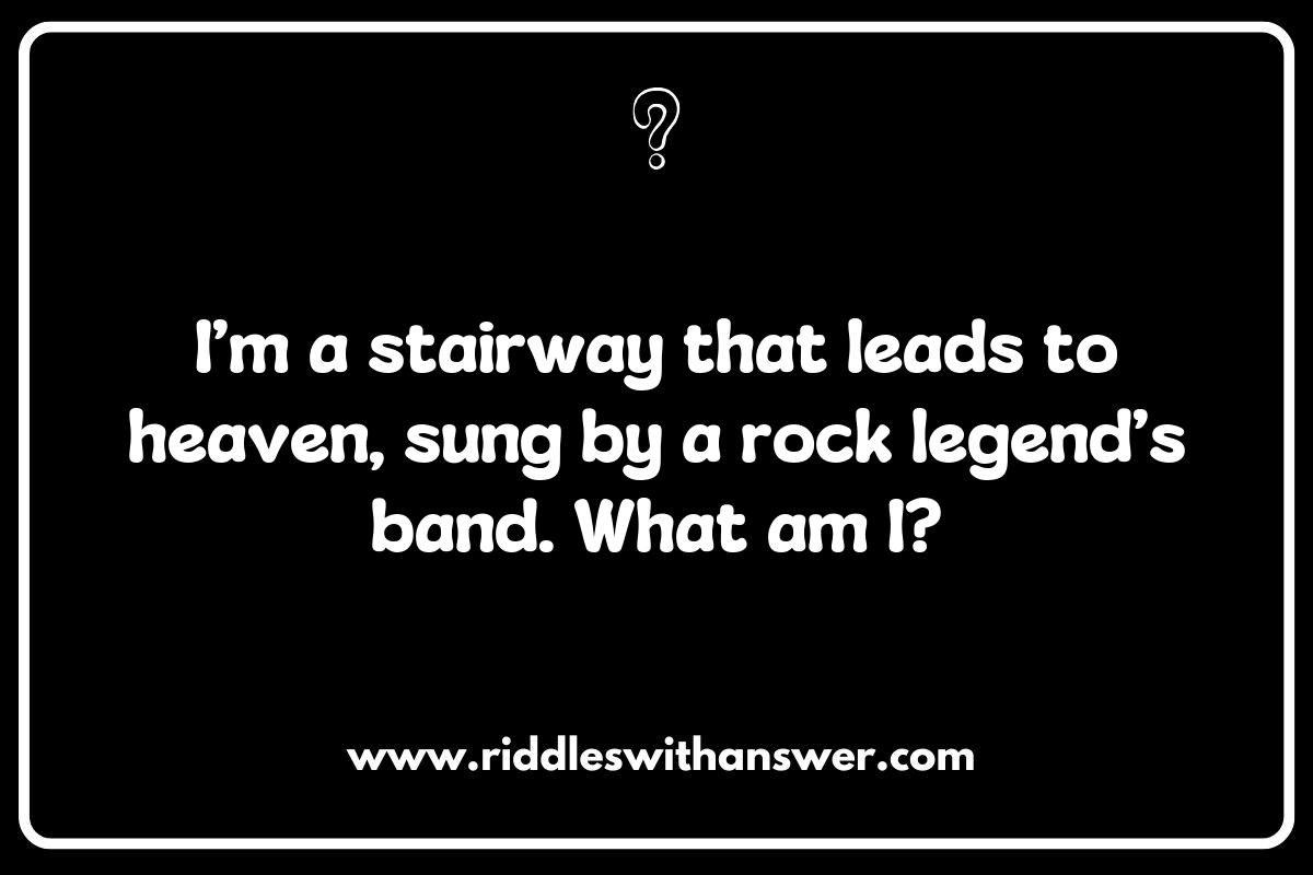 Iconic Songs: Riddles Inspired by Music Legends