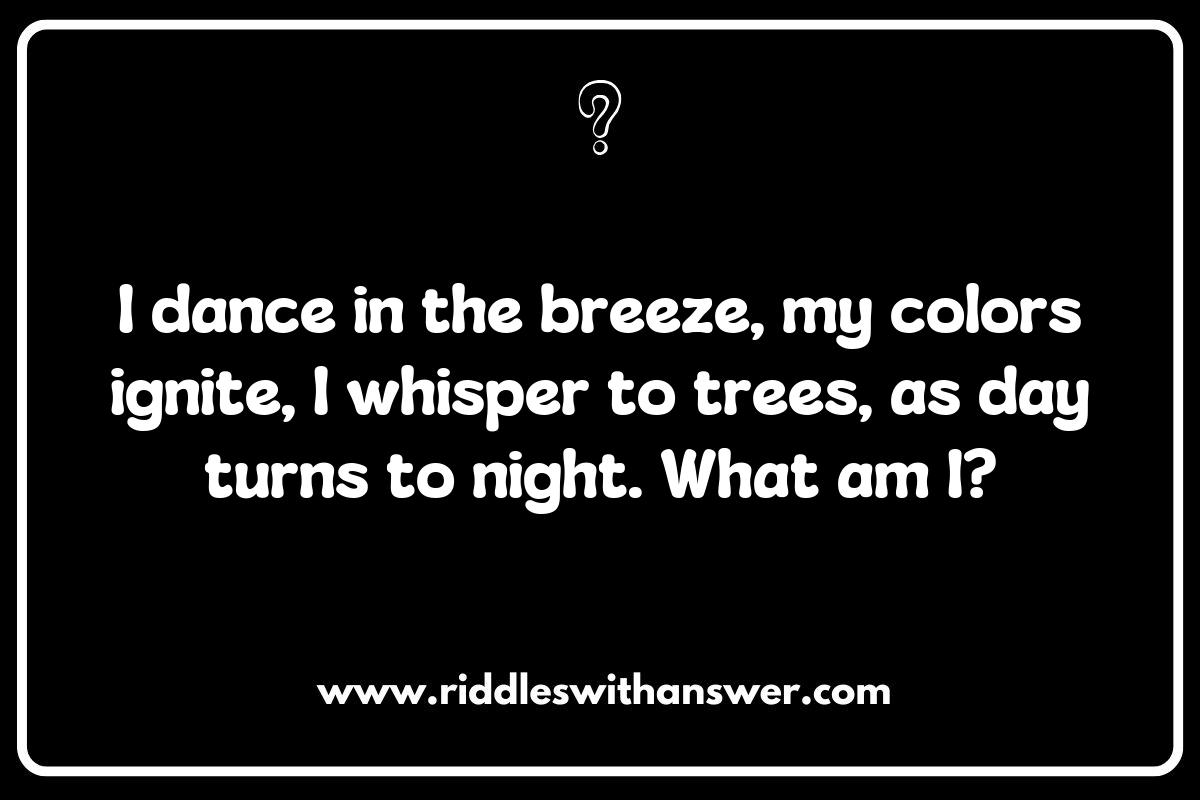 Imaginary Creatures Among Fall Leaves: Nature Riddles for Creative Minds