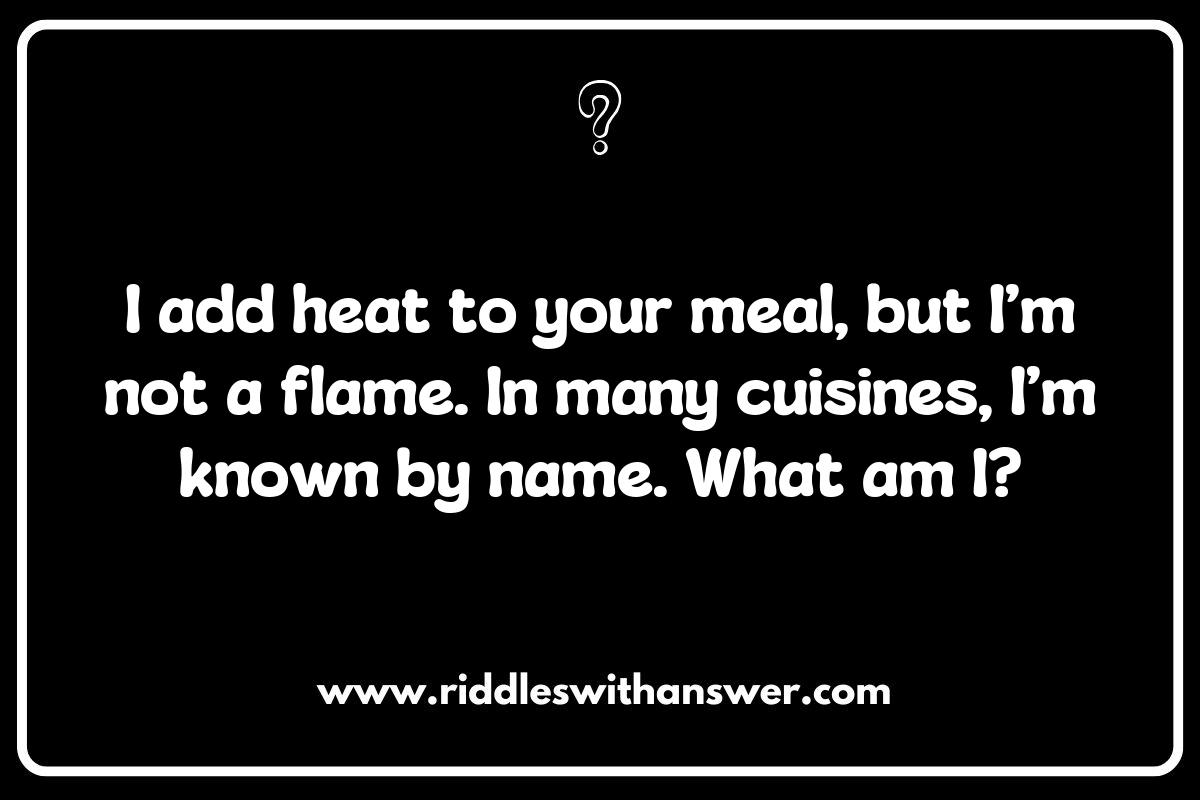 Interactive Games: Engaging Riddles Involving Spices for Family Fun