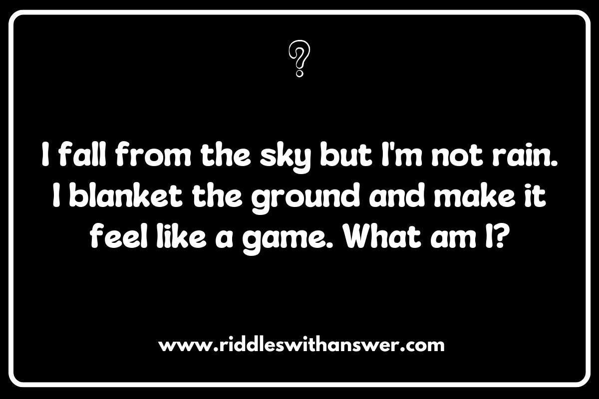 Interactive Winter Riddles for Kids: Games and Activities