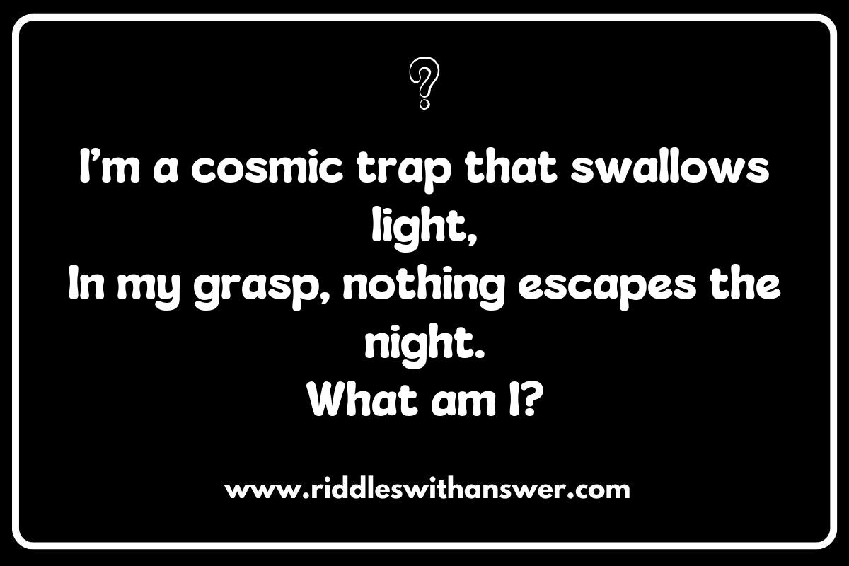 Interstellar Adventures: Riddles that Connect Black Holes and Space Mysteries