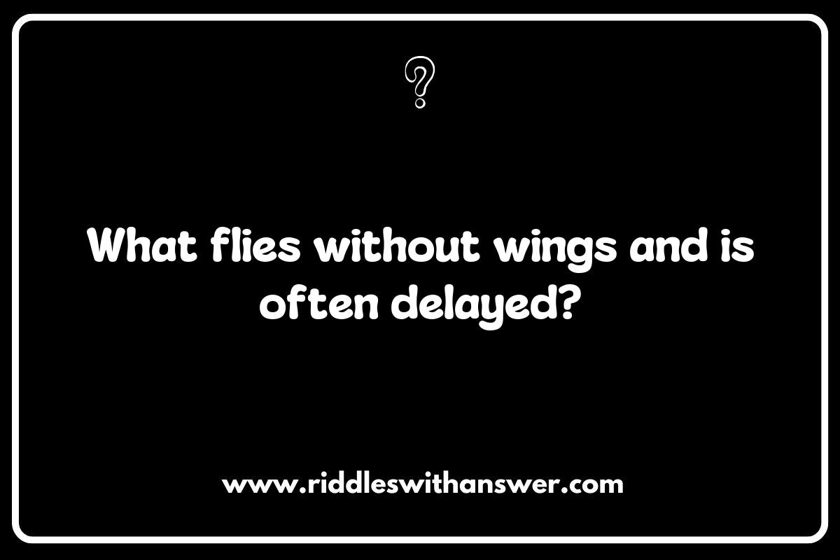 Jet-Setting Humor: Witty Plane and Air Travel Riddles for Frequent Flyers