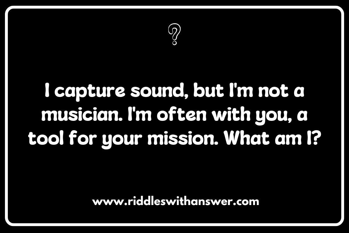 Journalist Tools and Gadgets: Riddles About Essential Equipment