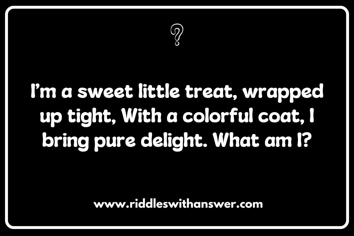 Mouthwatering Mysteries: Creative Riddles About Chocolate and Candy