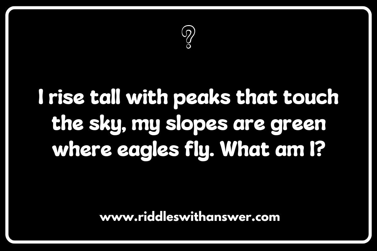 Nature-Inspired Riddles about Travel Destinations for Eco-Lovers