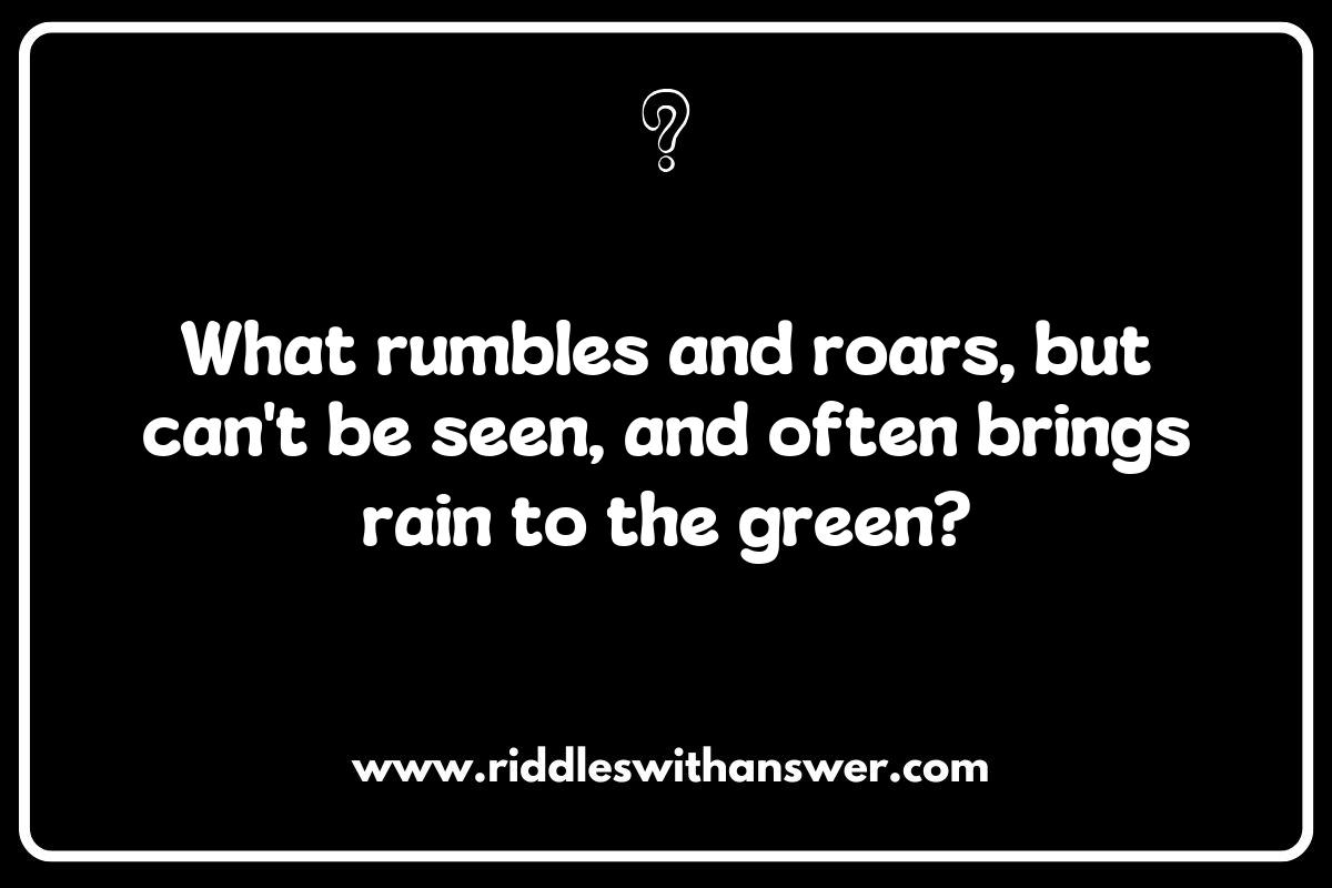 Nature-Inspired Thunderstorm Riddles for Kids: Exploring Weather Wonders
