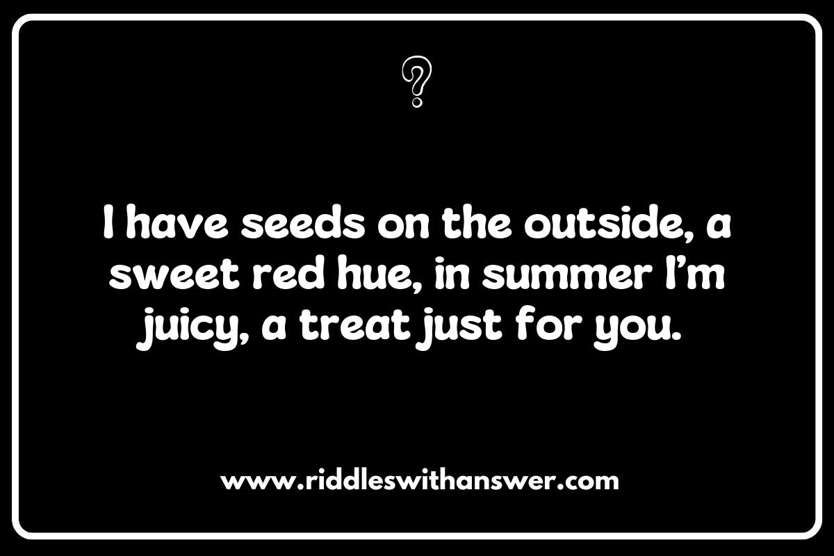 Nature-Themed Fruit and Vegetable Riddles to Spark Imagination