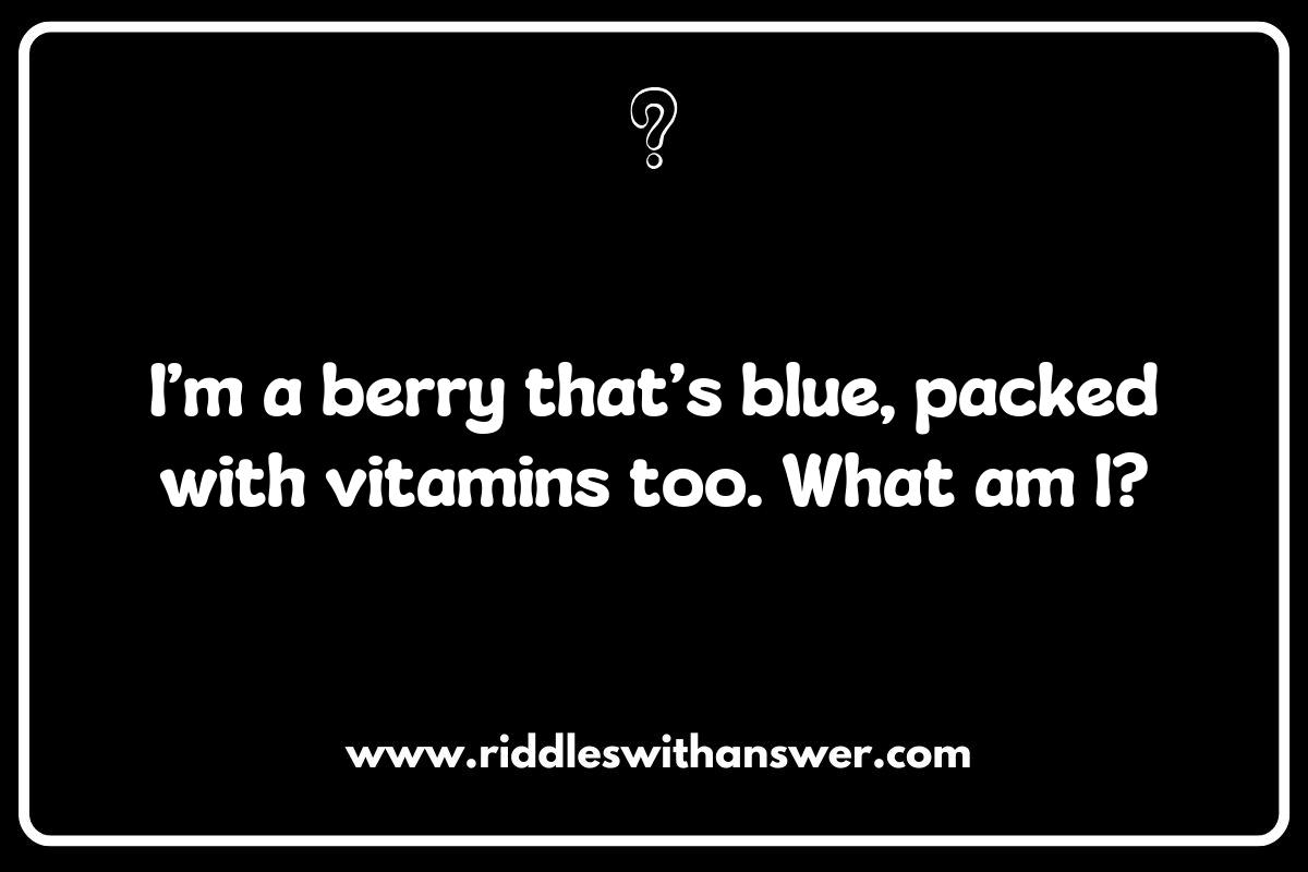 Nutritional Benefits Hidden in Fruit and Vegetable Word Riddles