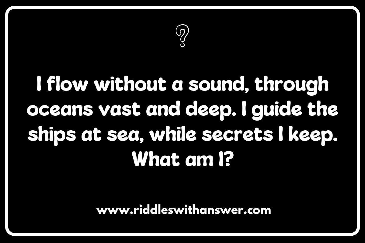 Ocean Current Riddles: A Creative Approach to Environmental Awareness