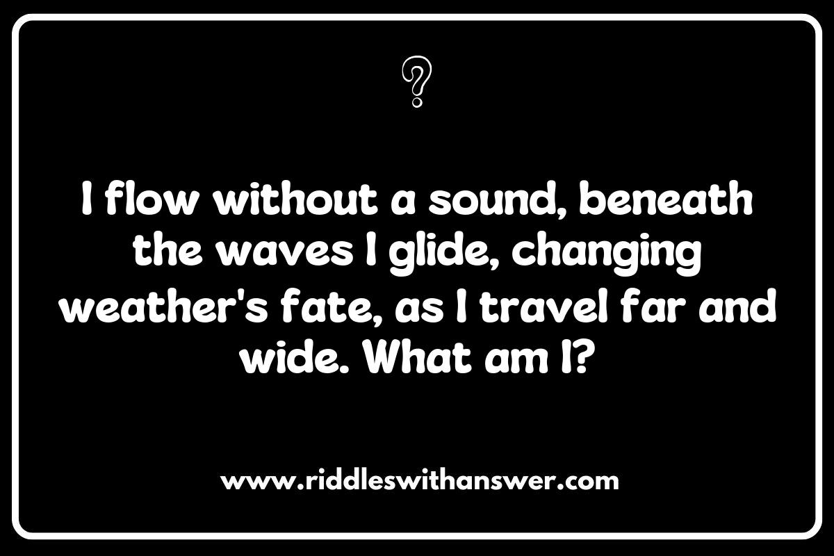Ocean Current Riddles: How They Influence Weather Patterns