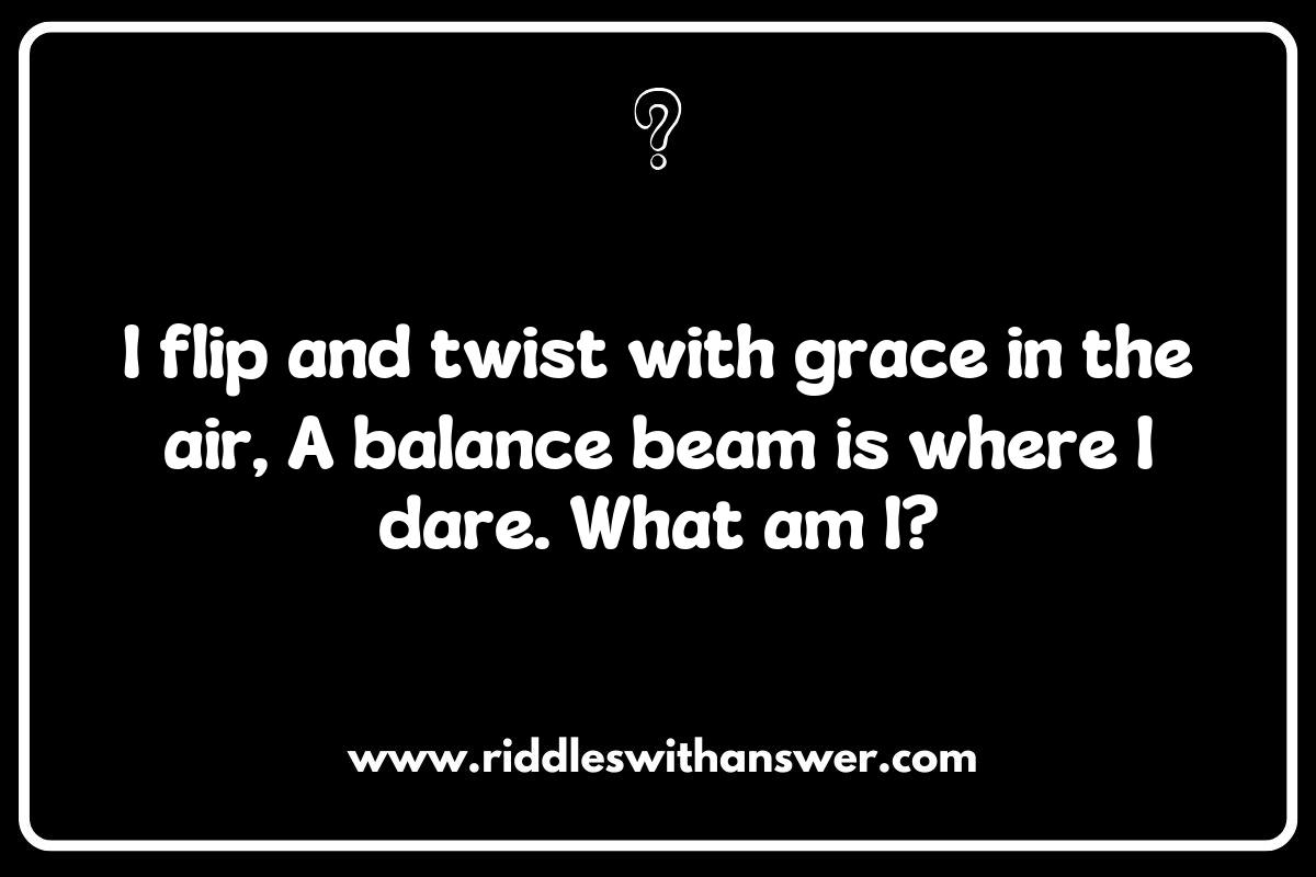 Olympic Dreams: Inspiring Gymnastics Riddles to Motivate Young Gymnasts