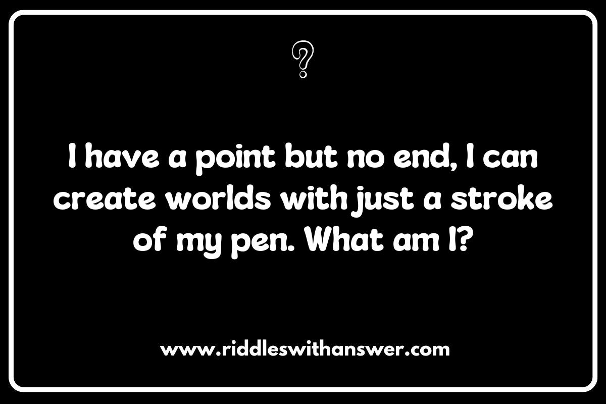 Pen and Paper: Fun Writer and Author Riddles About Writing Tools and Techniques